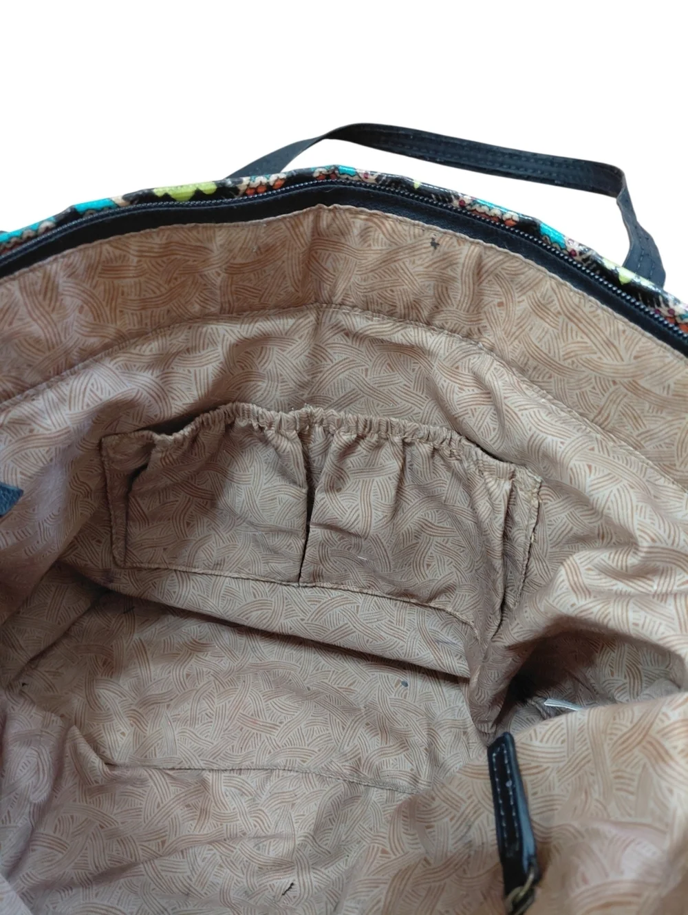 Sakroots Set Of Multicolor Boho Shoulder Bag and Matching Wallet